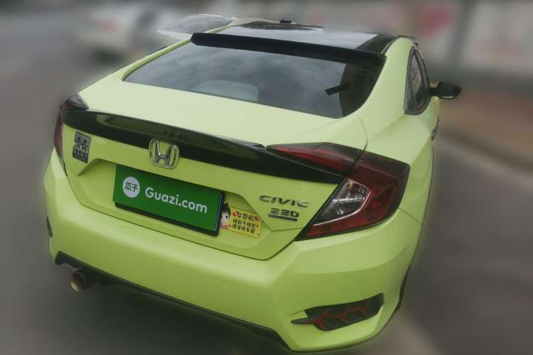 Used Honda Civic 2016 220TURBO CVT Prestige Edition Rear Right 45 Deg