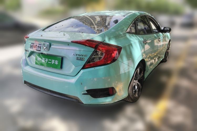 Used Honda Civic 2016 220TURBO CVT Prestige Edition Rear Right 45 Deg