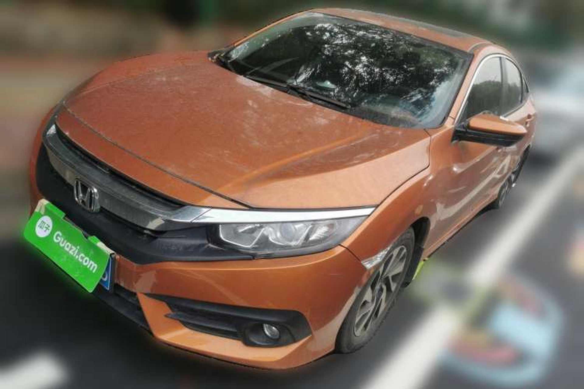 Used Honda Civic 2016 220TURBO CVT Luxury Edition Front Left 45 Deg