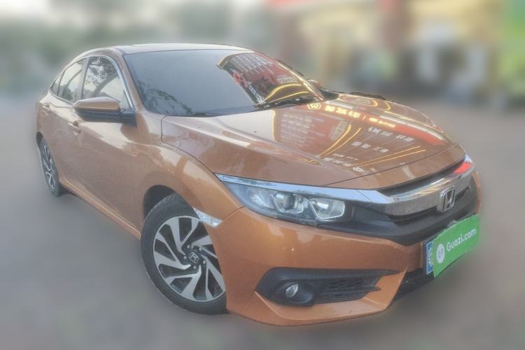 Used Honda Civic 2016 220TURBO CVT Luxury Edition Front Right 45 Deg
