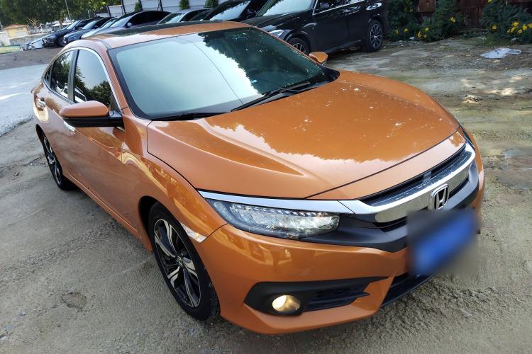Used Honda Civic 2016 220TURBO CVT Prestige Edition Front Right 45 Deg
