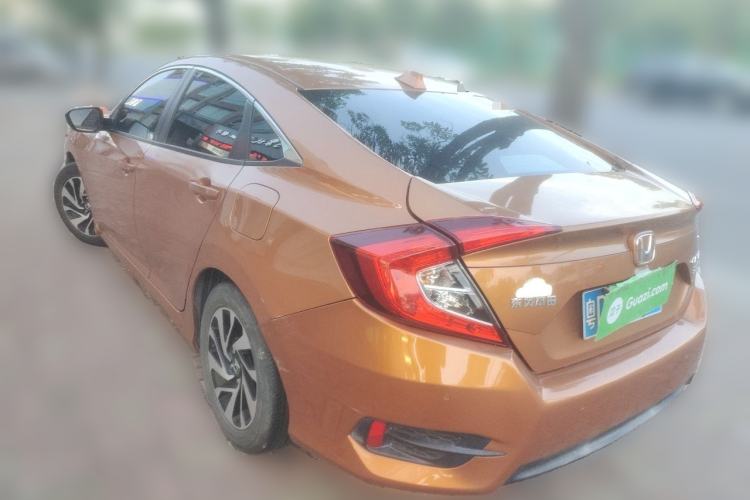 Used Honda Civic 2016 220TURBO CVT Luxury Edition Rear Left 45 Deg