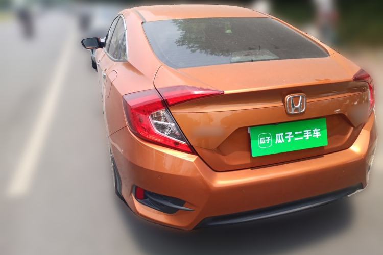 Used Honda Civic 2016 220TURBO CVT Prestige Edition Rear Left 45 Deg
