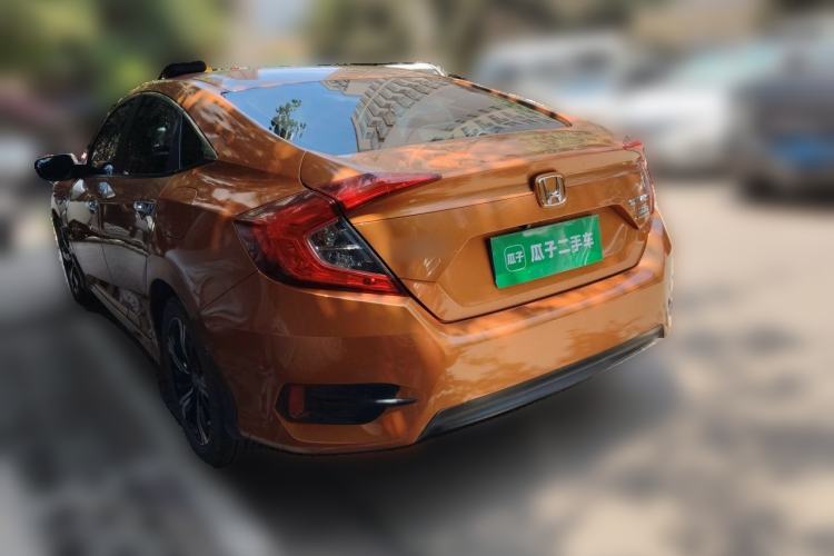 Used Honda Civic 2016 220TURBO CVT Prestige Edition Rear Left 45 Deg