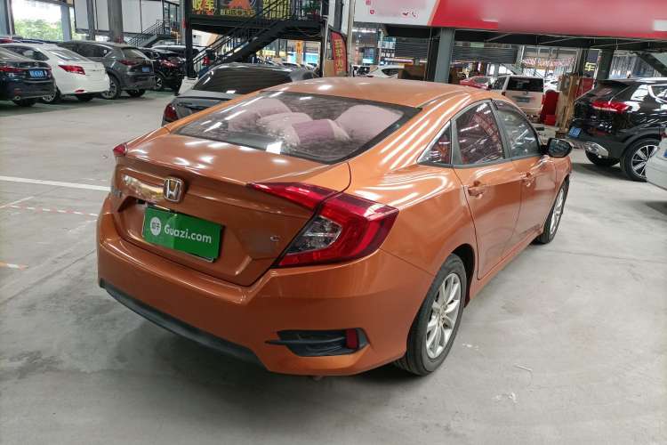 Used Honda Civic 2016 180TURBO CVT Comfort Version Rear Right 45 Deg