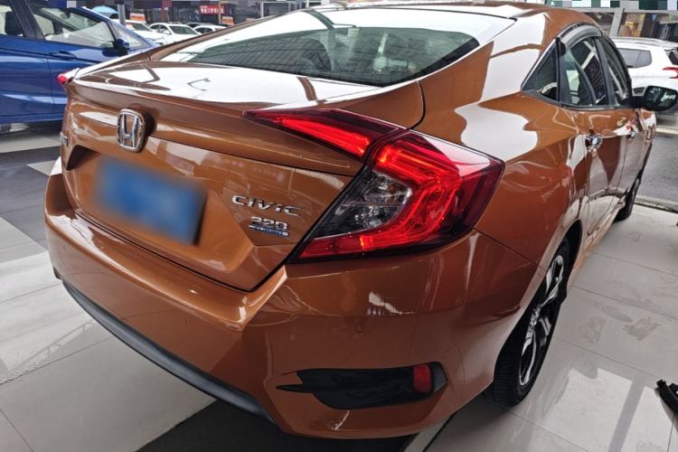 Used Honda Civic 2016 220TURBO CVT Prestige Edition Rear Right 45 Deg