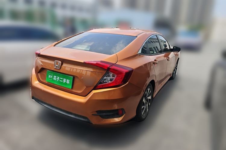 Used Honda Civic 2016 220TURBO Manual Luxury Edition Rear Right 45 Deg