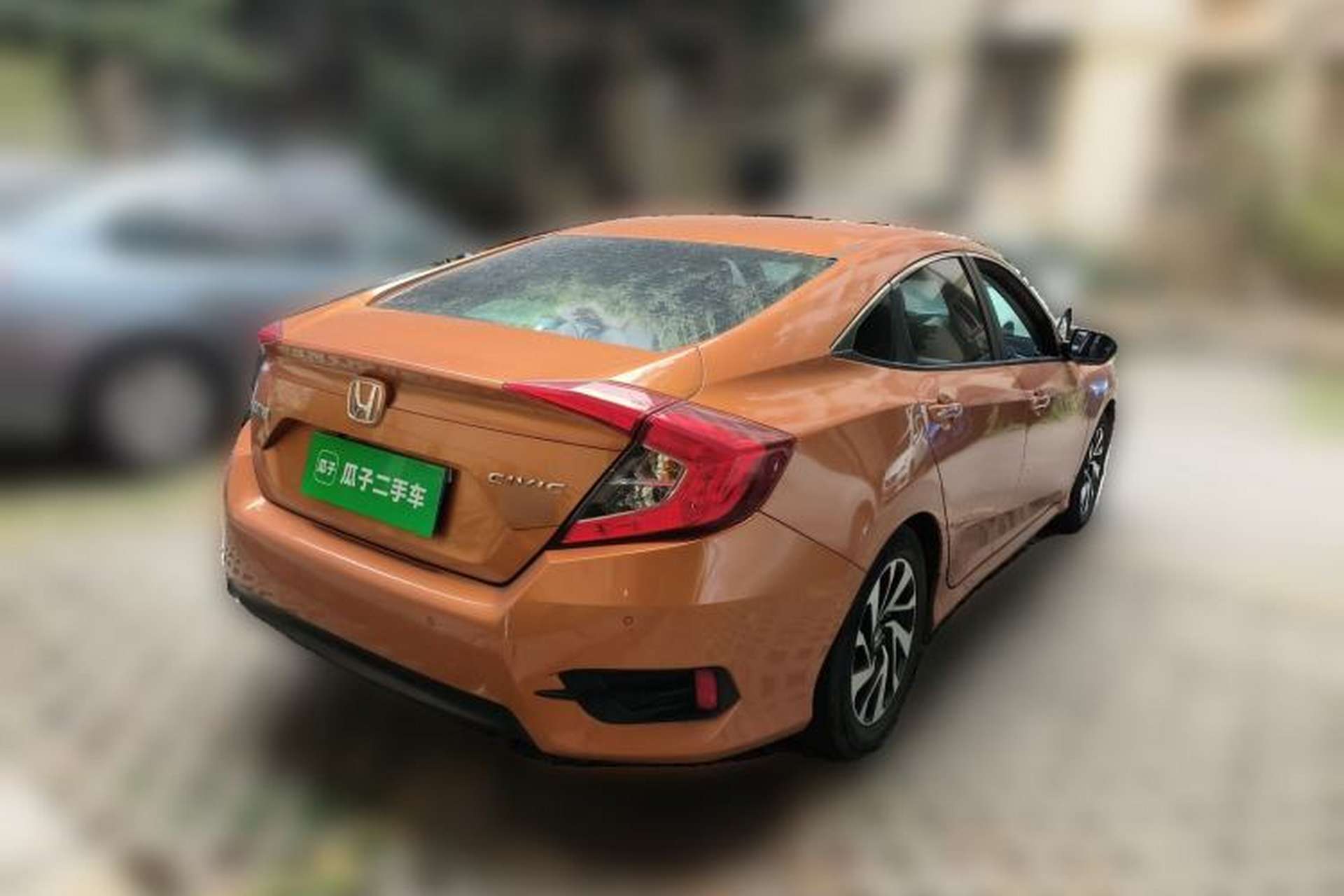 Used Honda Civic 2016 220TURBO CVT Luxury Edition Rear Right 45 Deg