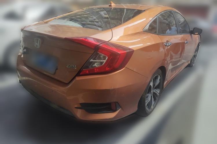 Used Honda Civic 2016 220TURBO CVT Prestige Edition Rear Right 45 Deg