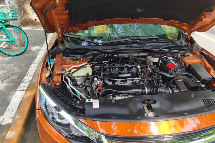 Used Honda Civic 2016 220TURBO CVT Luxury Edition Engine Bay Right