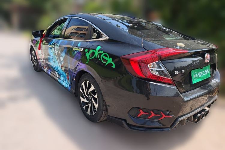 Used Honda Civic 2016 220TURBO CVT Luxury Edition Rear Left 45 Deg