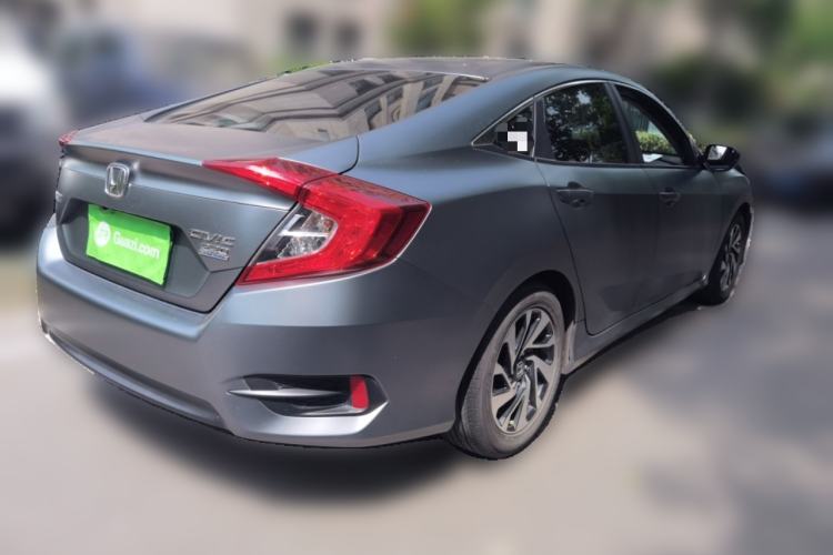 Used Honda Civic 2016 220TURBO CVT Luxury Edition Rear Right 45 Deg
