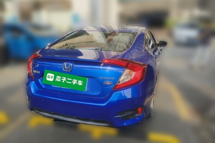Used Honda Civic 2016 220TURBO CVT Luxury Edition Rear Right 45 Deg
