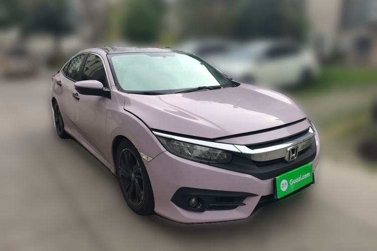 Used Honda Civic 2016 220TURBO CVT Prestige Edition Front Right 45 Deg