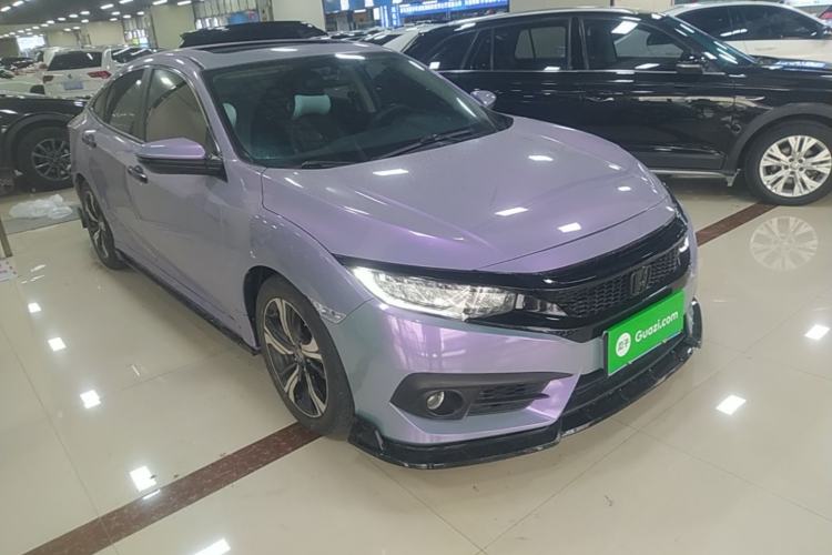 Used Honda Civic 2016 220TURBO CVT Prestige Edition Front Right 45 Deg