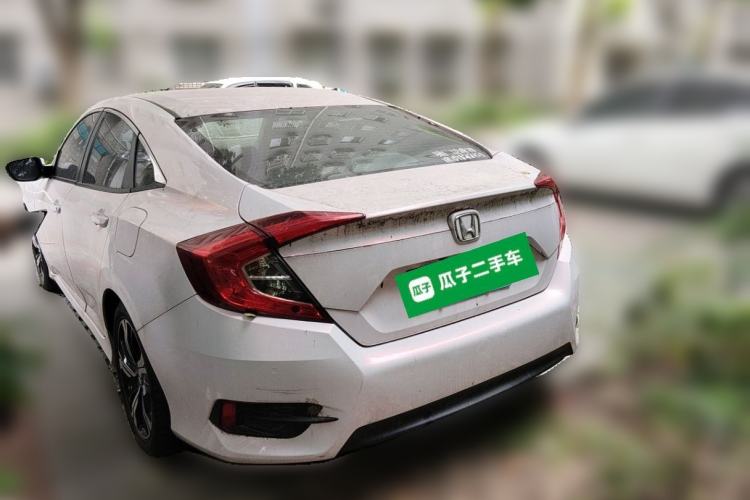 Used Honda Civic 2016 220TURBO CVT Prestige Edition Rear Left 45 Deg
