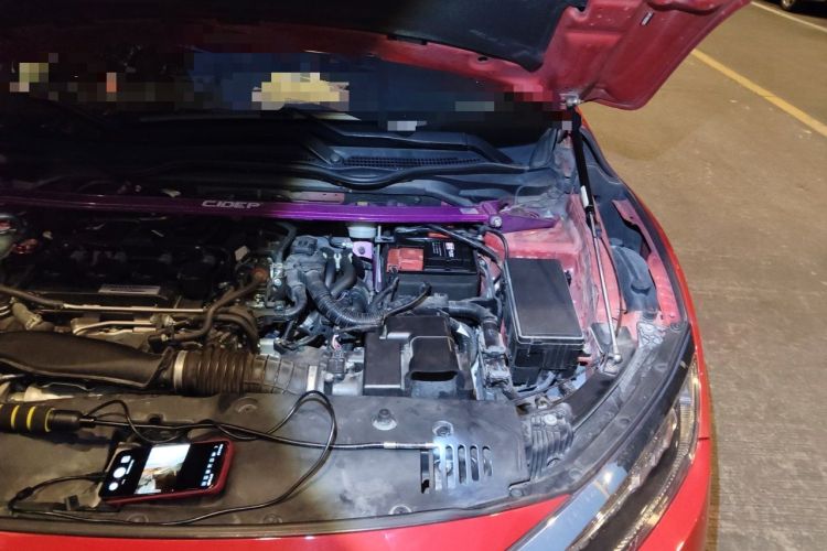 Used Honda Civic 2016 220TURBO CVT Prestige Edition Engine Bay Left