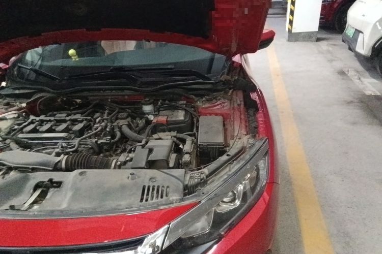 Used Honda Civic 2016 220TURBO CVT Luxury Edition Engine Bay Left