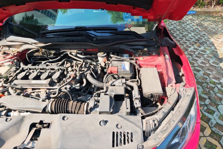 Used Honda Civic 2016 220TURBO CVT Luxury Edition Engine Bay Left