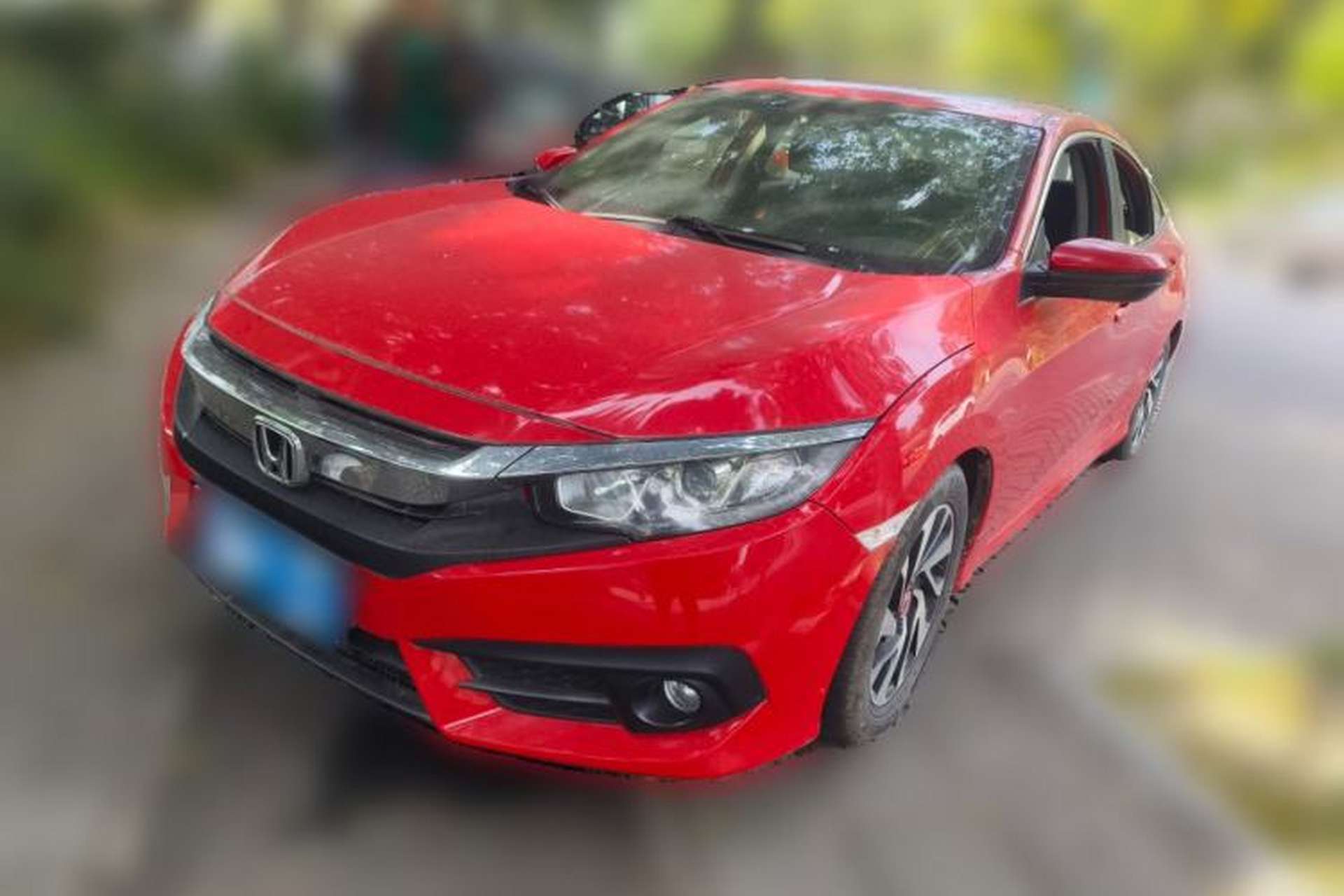 Used Honda Civic 2016 220TURBO CVT Luxury Edition Front Left 45 Deg