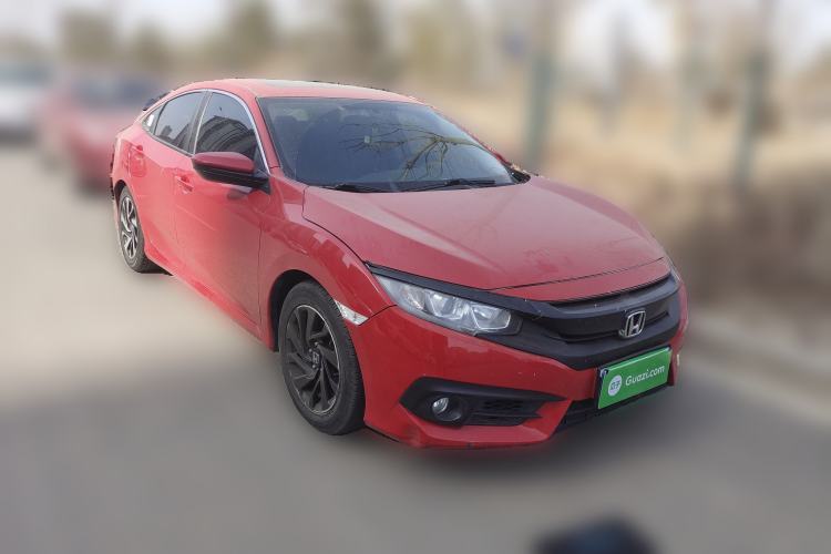 Used Honda Civic 2016 220TURBO CVT Luxury Edition Front Right 45 Deg