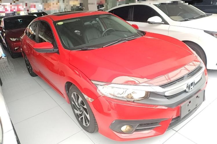 Used Honda Civic 2016 220TURBO CVT Luxury Edition Front Right 45 Deg