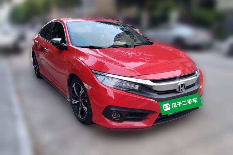 Used Honda Civic 2016 220TURBO CVT Prestige Edition Front Right 45 Deg