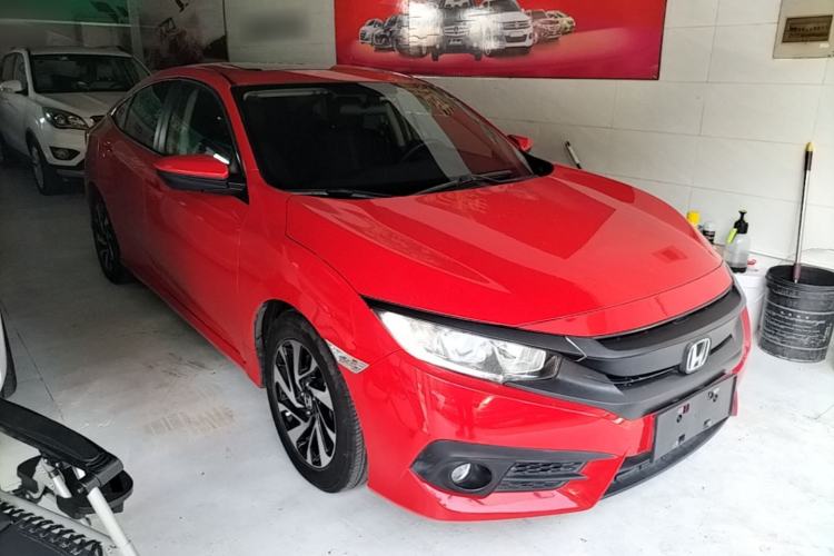 Used Honda Civic 2016 220TURBO CVT Luxury Edition Front Right 45 Deg