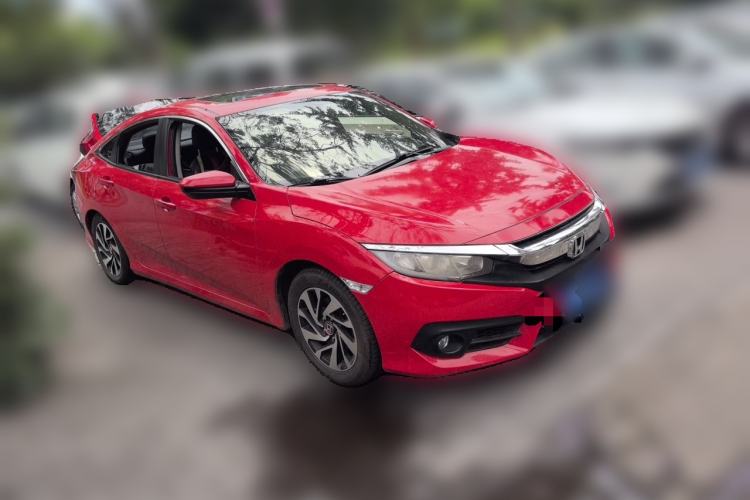 Used Honda Civic 2016 220TURBO CVT Luxury Edition Front Right 45 Deg