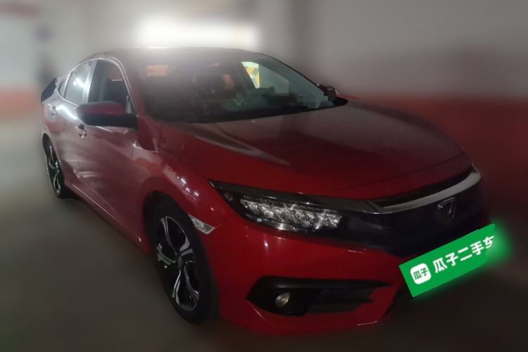 Used Honda Civic 2016 220TURBO CVT Prestige Edition Front Right 45 Deg