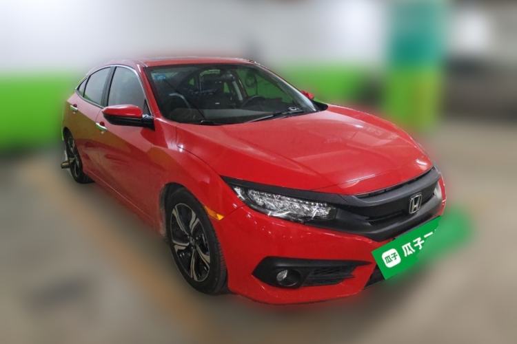 Used Honda Civic 2016 220TURBO CVT Prestige Edition Front Right 45 Deg