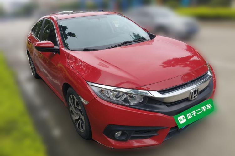 Used Honda Civic 2016 220TURBO CVT Luxury Edition Front Right 45 Deg