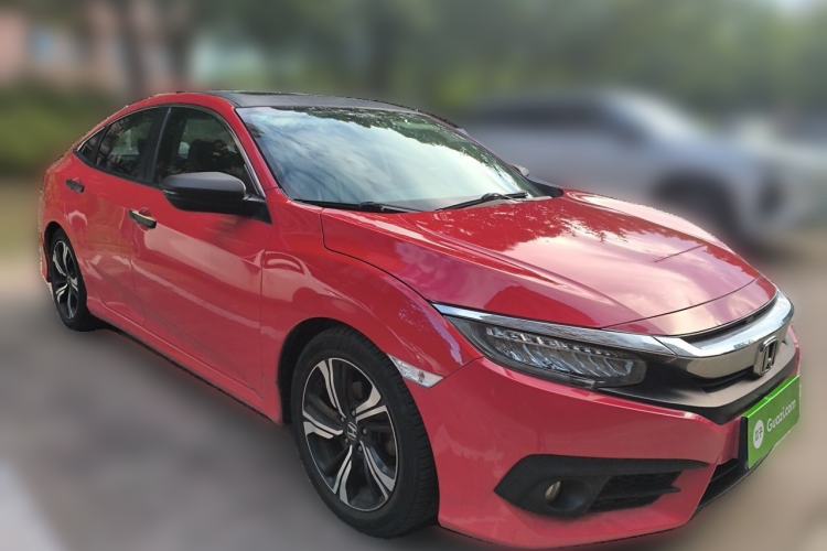 Used Honda Civic 2016 220TURBO CVT Prestige Edition Front Right 45 Deg