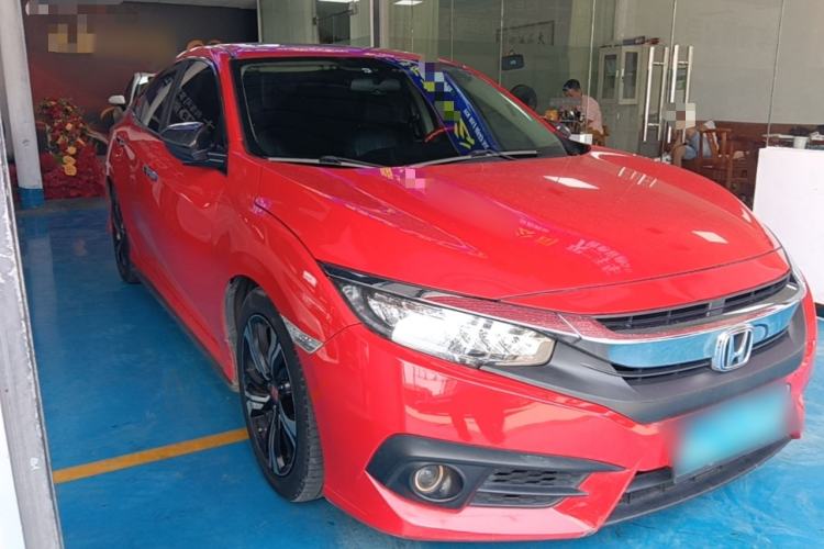 Used Honda Civic 2016 220TURBO CVT Prestige Edition Front Right 45 Deg