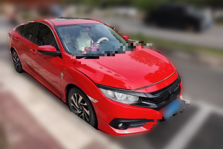 Used Honda Civic 2016 220TURBO CVT Luxury Edition Front Right 45 Deg