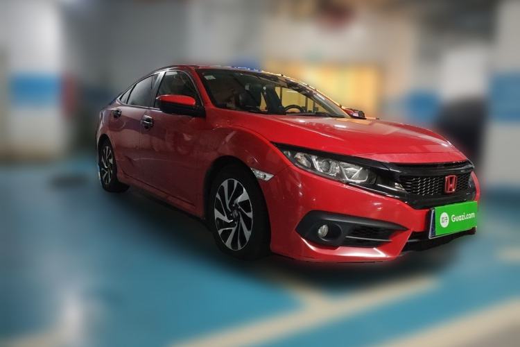 Used Honda Civic 2016 220TURBO CVT Luxury Edition Front Right 45 Deg