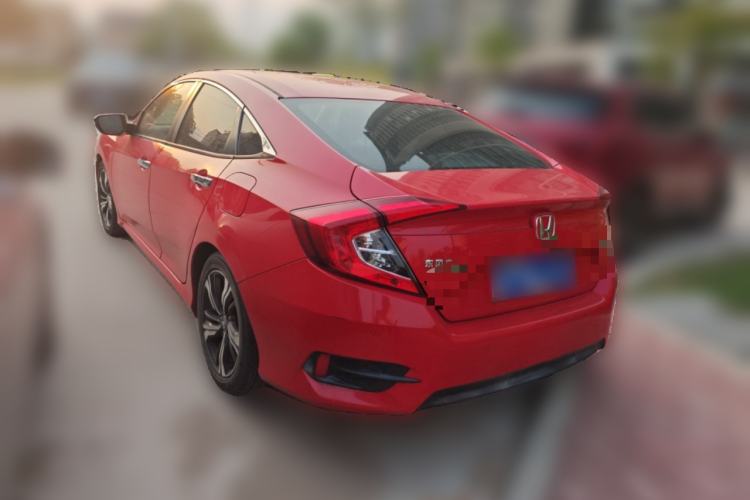 Used Honda Civic 2016 220TURBO CVT Prestige Edition Rear Left 45 Deg