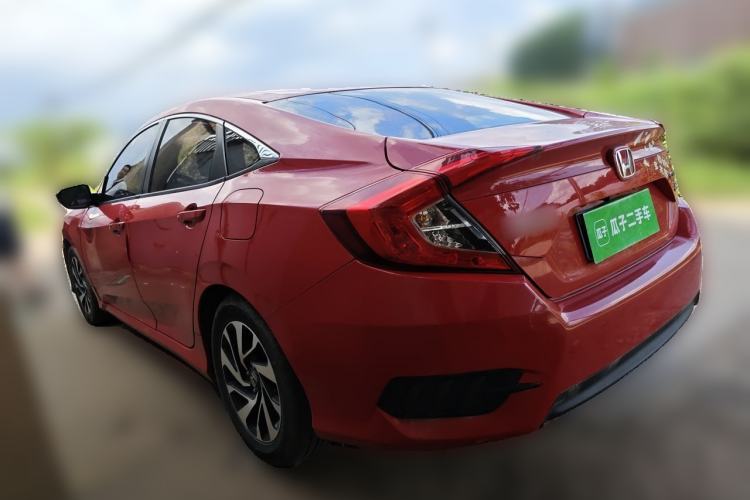 Used Honda Civic 2016 220TURBO CVT Luxury Edition Rear Left 45 Deg