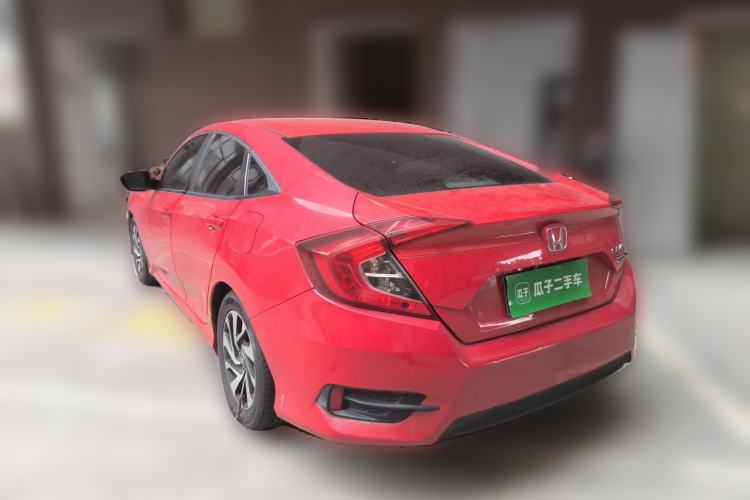 Used Honda Civic 2016 220TURBO CVT Luxury Edition Rear Left 45 Deg