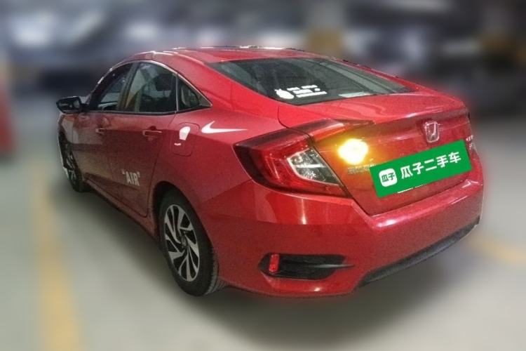 Used Honda Civic 2016 220TURBO CVT Luxury Edition Rear Left 45 Deg