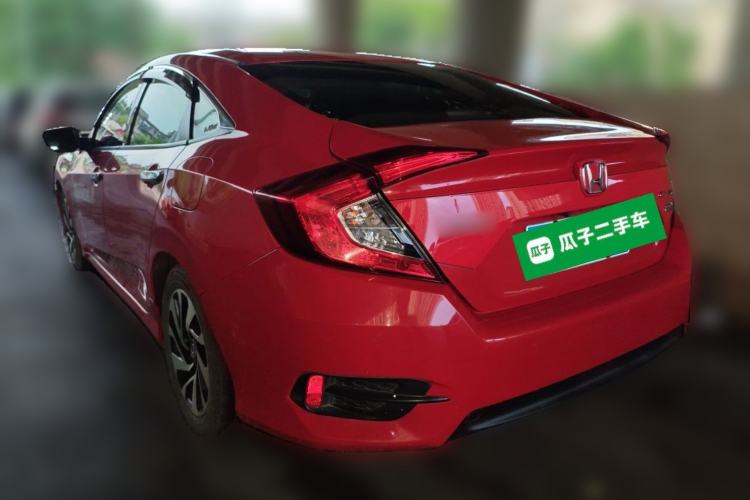 Used Honda Civic 2016 220TURBO CVT Luxury Edition Rear Left 45 Deg