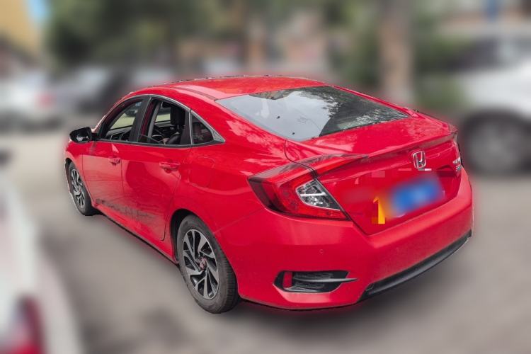 Used Honda Civic 2016 220TURBO CVT Luxury Edition Rear Left 45 Deg