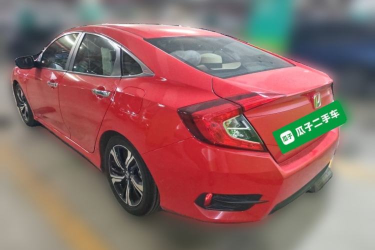 Used Honda Civic 2016 220TURBO CVT Prestige Edition Rear Left 45 Deg