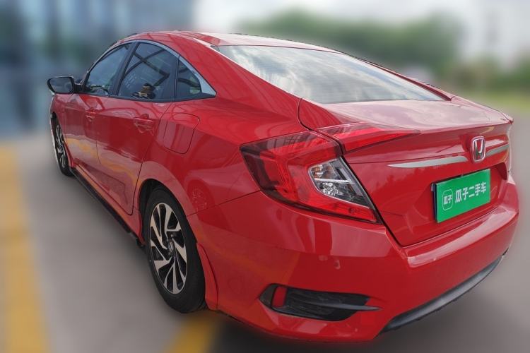 Used Honda Civic 2016 220TURBO CVT Luxury Edition Rear Left 45 Deg