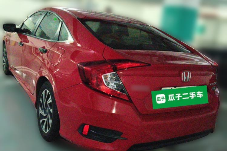 Used Honda Civic 2016 220TURBO CVT Luxury Edition Rear Left 45 Deg