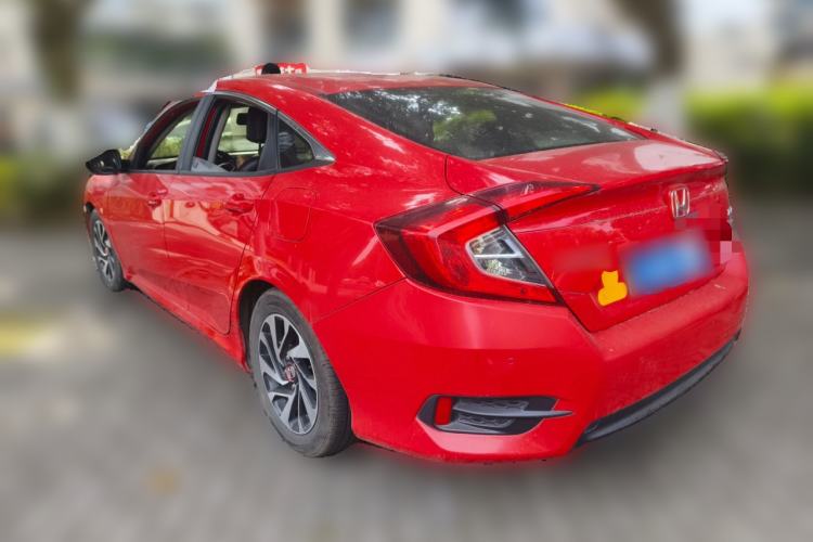 Used Honda Civic 2016 220TURBO CVT Luxury Edition Rear Left 45 Deg