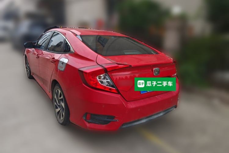 Used Honda Civic 2016 220TURBO CVT Luxury Edition Rear Left 45 Deg