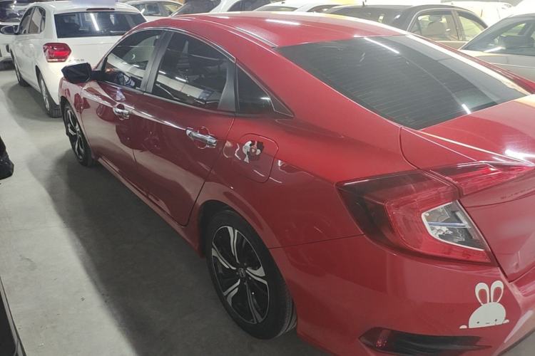 Used Honda Civic 2016 220TURBO CVT Prestige Edition Rear Left 45 Deg