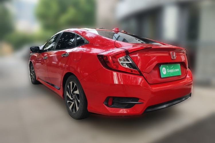 Used Honda Civic 2016 220TURBO Manual Luxury Edition Rear Left 45 Deg