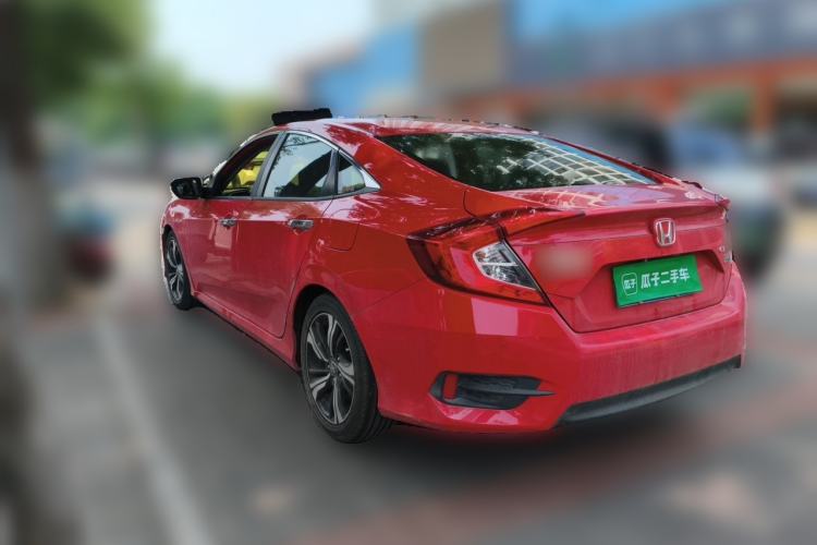 Used Honda Civic 2016 220TURBO CVT Prestige Edition Rear Left 45 Deg